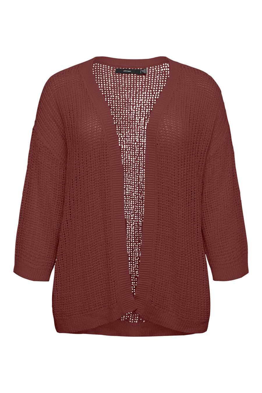 Cárdigan punto frío talla grande