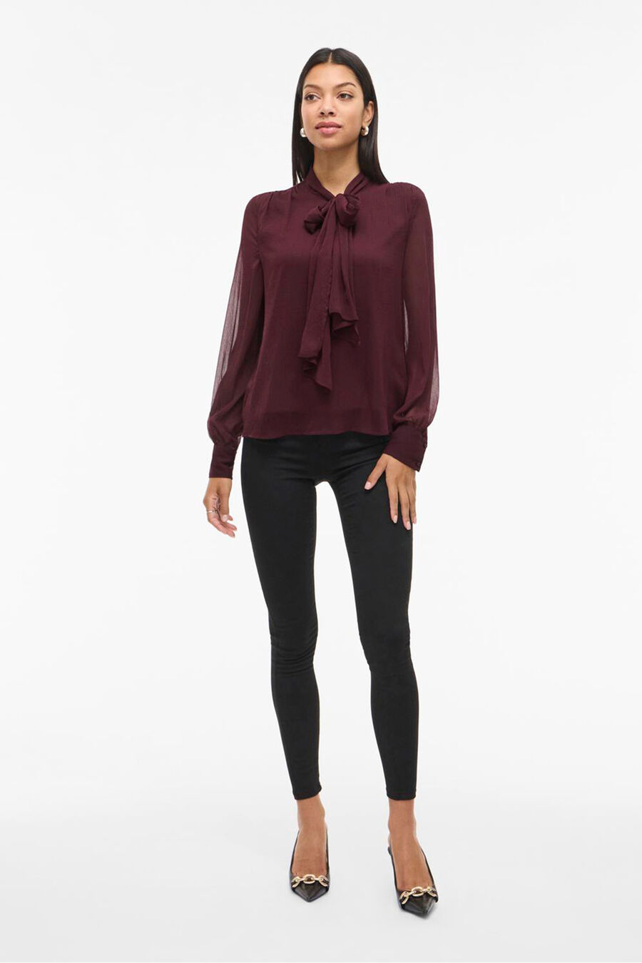 Blusa de manga larga
