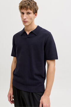 Jack & Jones Camisola em malha gola polo