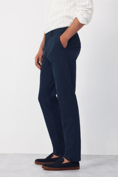 Cortefiel Pantal&oacute;n chino algod&oacute;n-lino regular