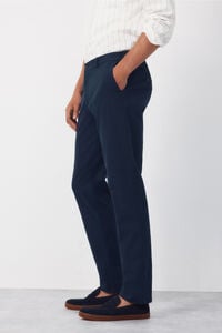 Cortefiel Pantal&oacute;n chino algod&oacute;n-lino regular