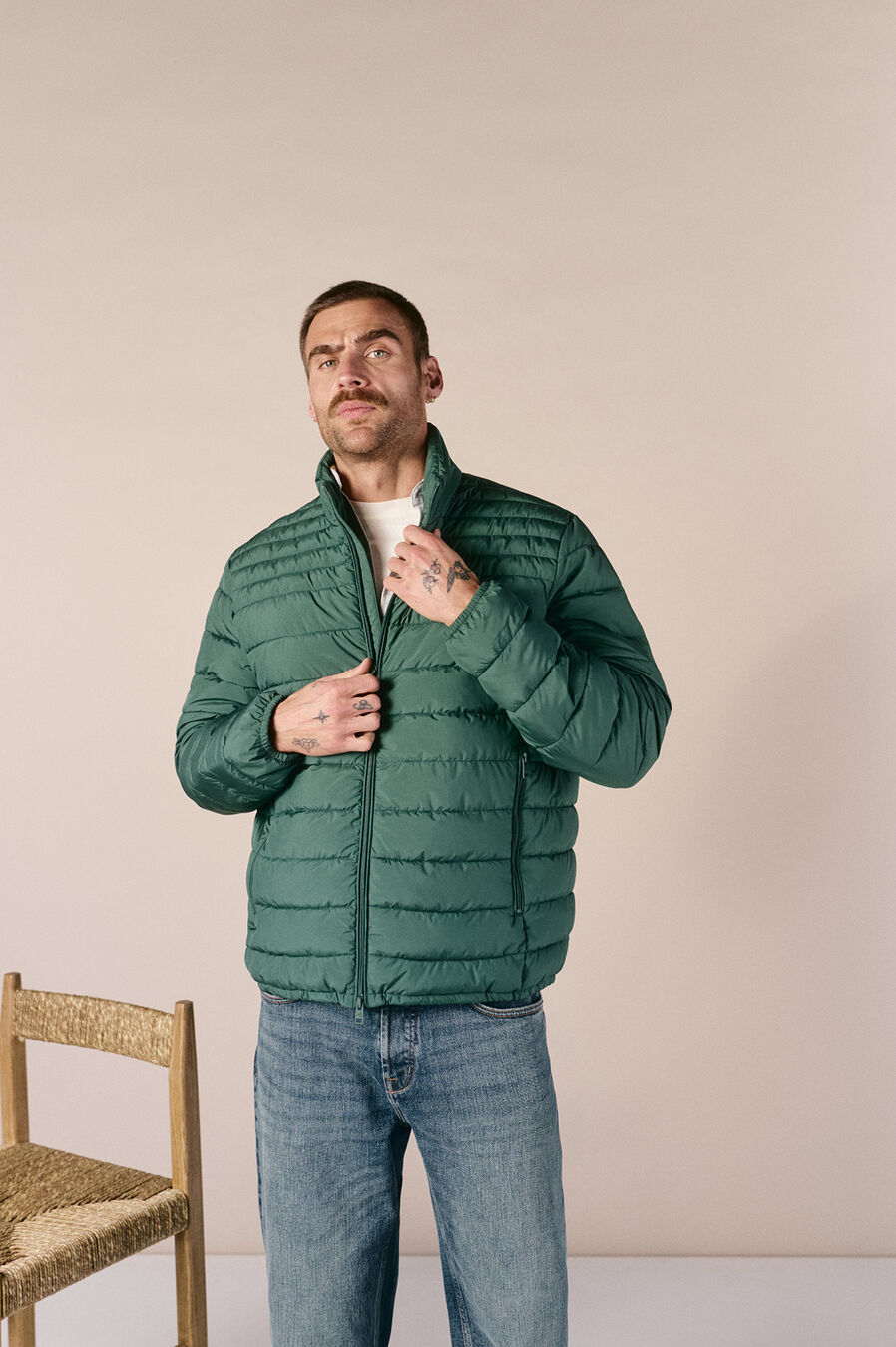 Cazadora acolchada ultralight