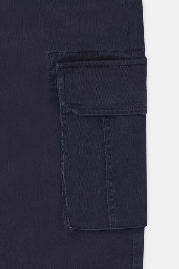 Silbon Sport cargo trousers Navy