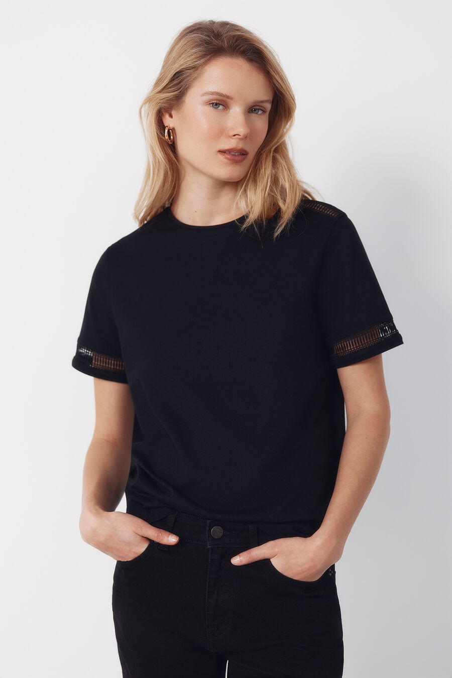 Camiseta detalle vainicas