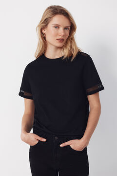 Cortefiel Camiseta detalle vainicas