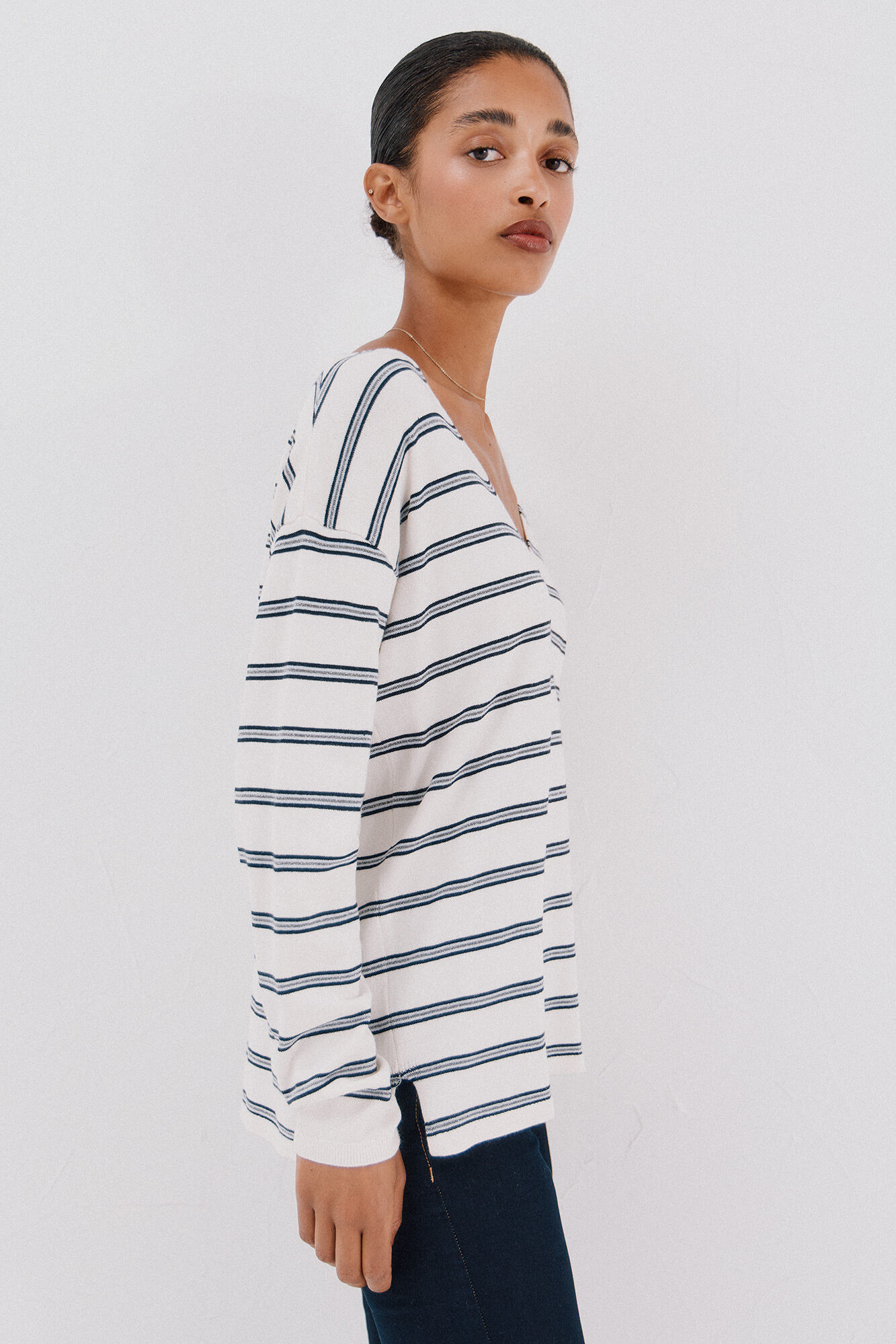 Cortefiel Jersey escote pico