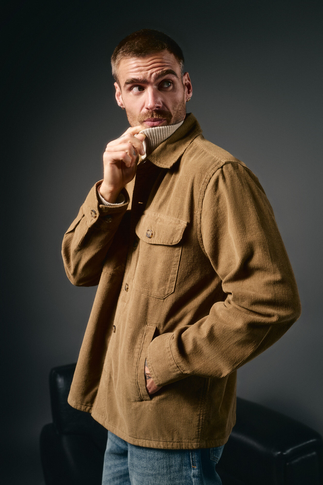 OOTO Sobrecamisa de bombazina