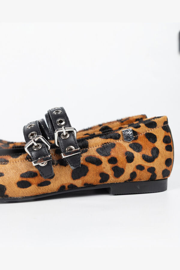 Popa Bailarina se&ntilde;ora Estrella Leopardo Naranja