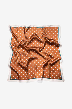 Vilanova Bandana estampada de bolinhas