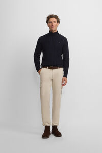 Silbon Jersey cuello vuelto de ochos