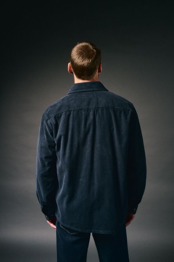 OOTO Corduroy overshirt Navy