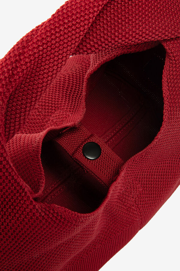 Ecoalf Bolso de hombro mini Tika Granate