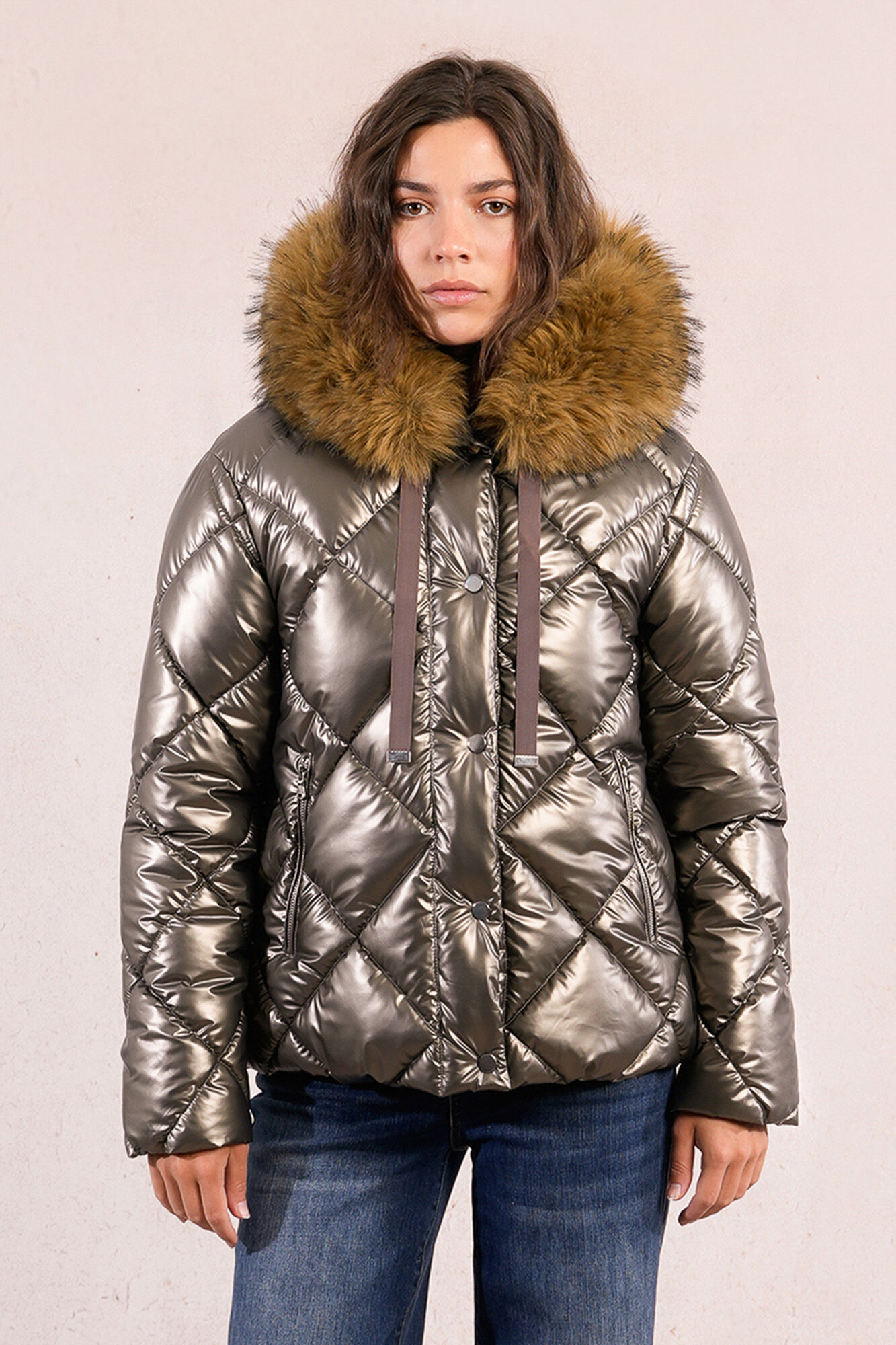 Molly Bracken Casaco acolchoada com capuz