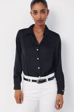 Cortefiel Camisa satinada