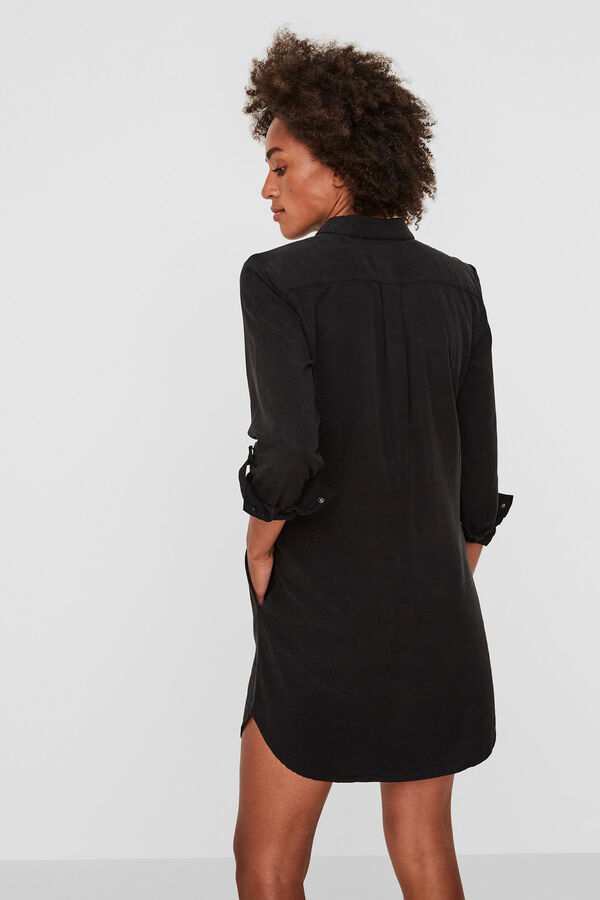 Vero Moda Vestido corto vaquero Negro