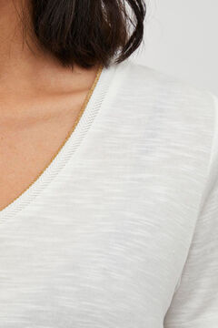 Vila Camiseta manga corta de viscosa