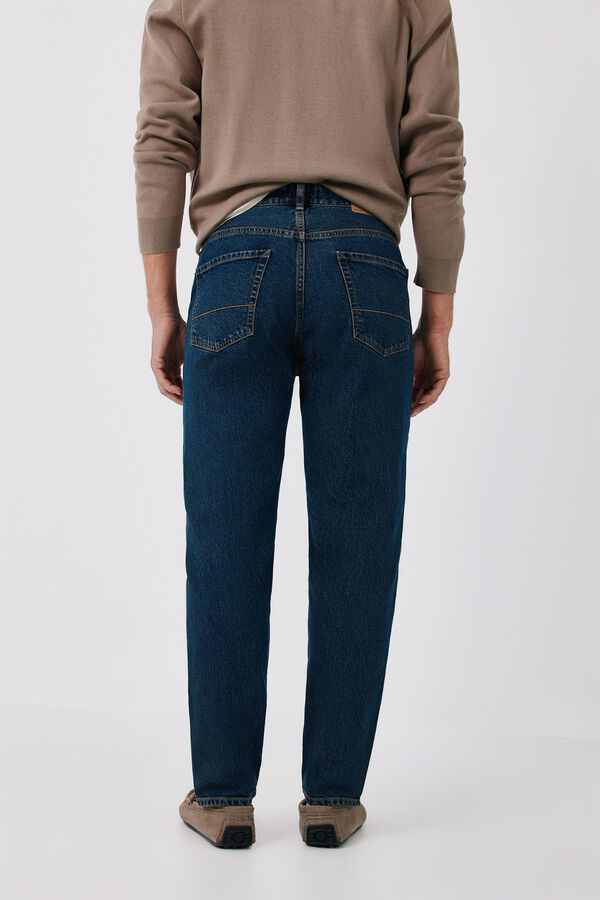 Cortefiel Cal&ccedil;as jeans slim tapered fit Azul