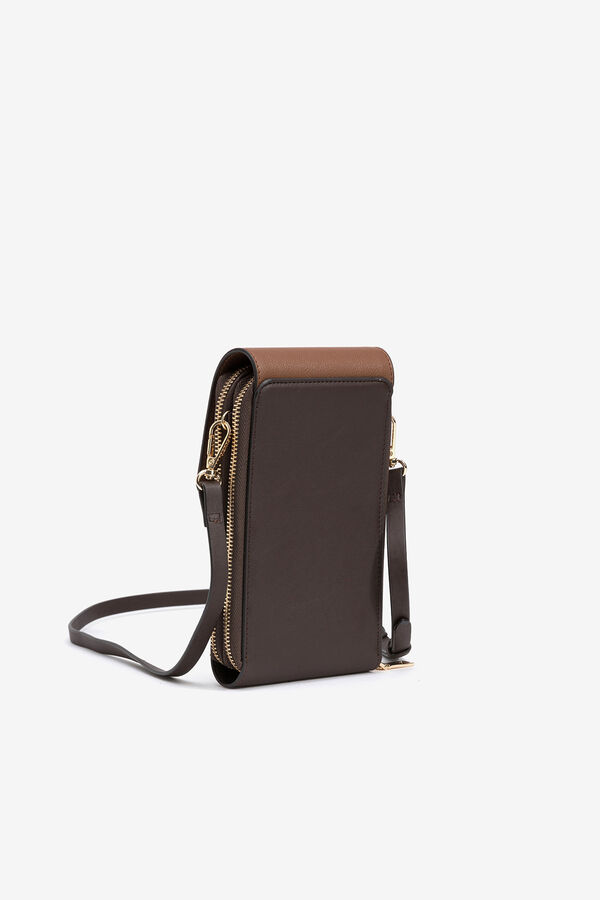 Vilanova Bolso para m&oacute;vil tricolor Camel