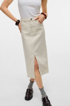 Vero Moda Falda vaquera midi