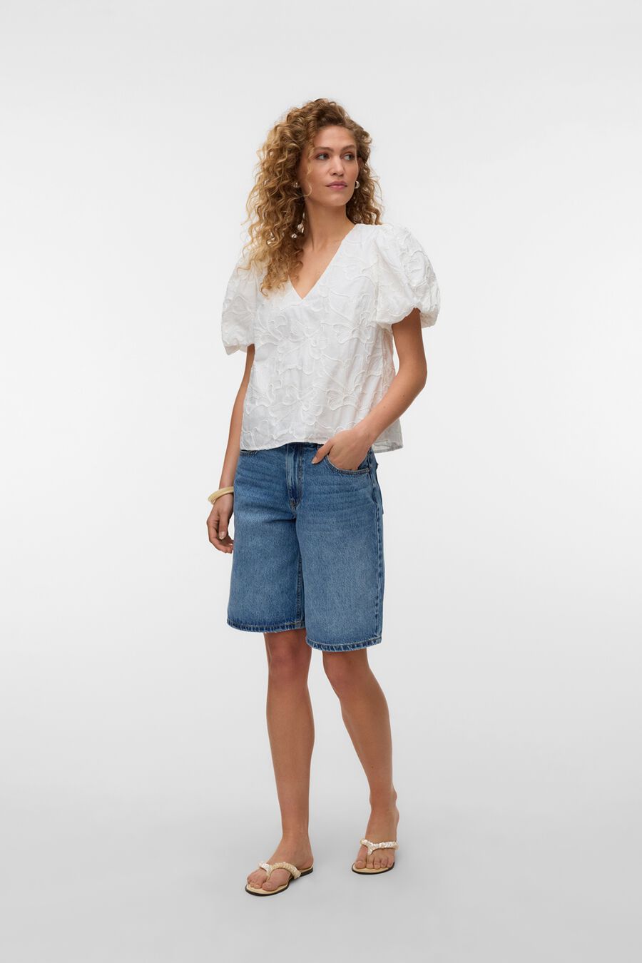 Bermudas vaqueras
