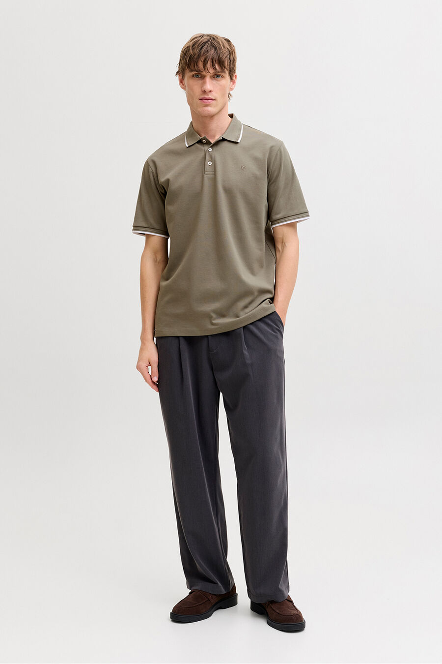 Polo básico manga corta