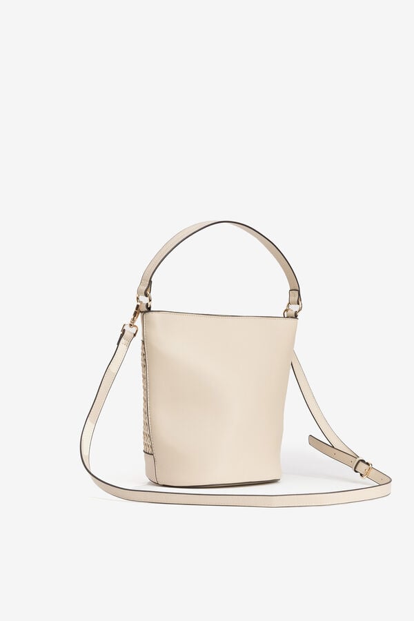 Vilanova Bolso bucket chic Ecru