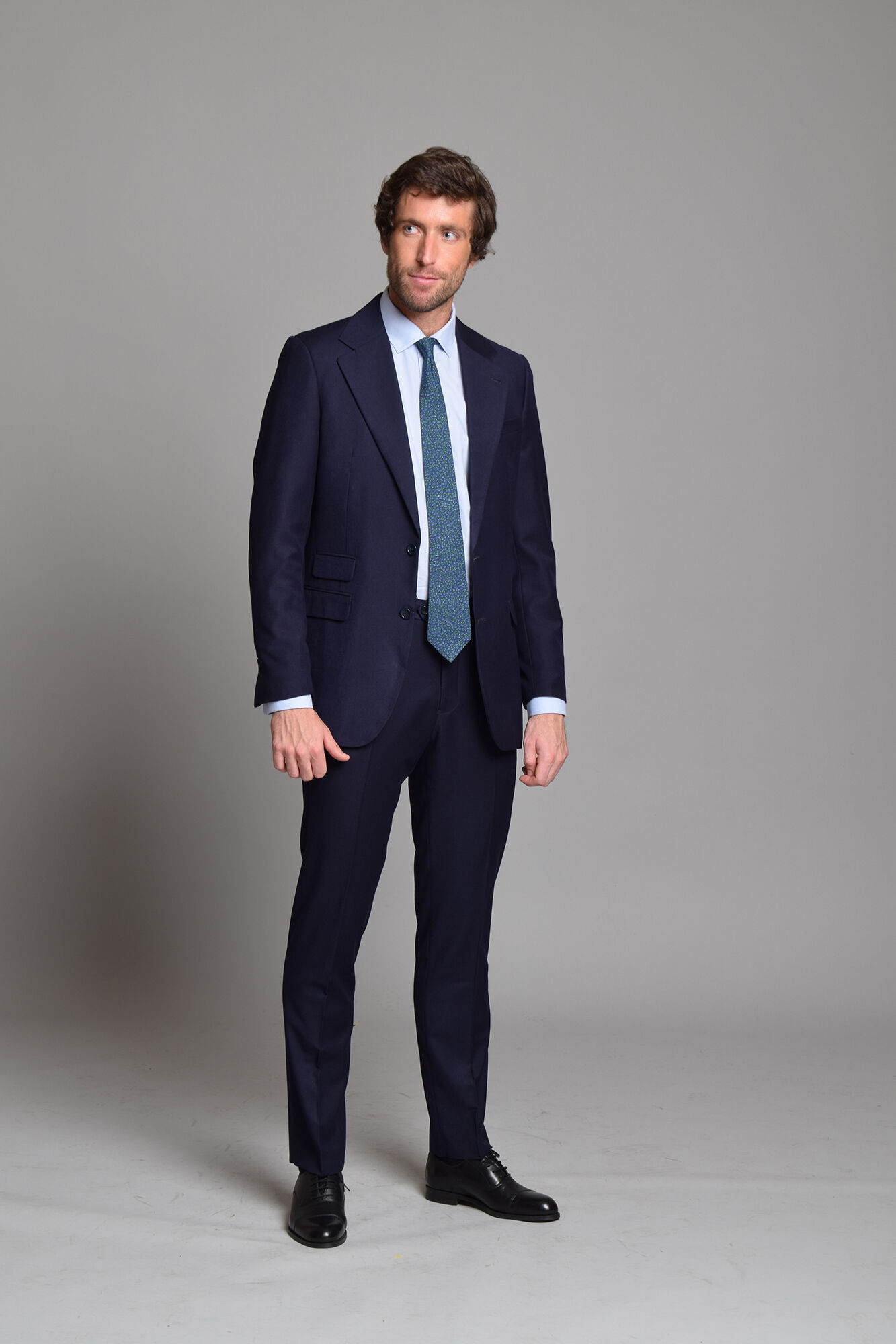 Cloking Traje Liso British Collection 100% Lana