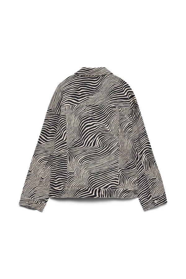 Vero Moda Cazadora estampado animal Estampado beige