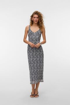 Vero Moda Vestido de tirantes Gris