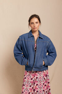 Slowlove Jaqueta bomber jeans 