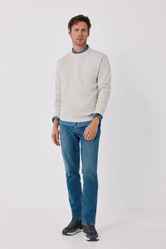 Cortefiel Sudadera cuello caja