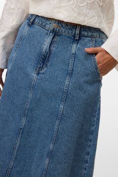 Vero Moda Falda denim midi