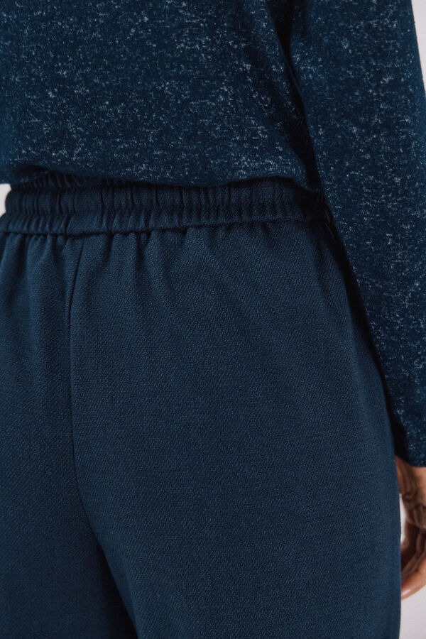 Cortefiel Panralón rubber textures Navy