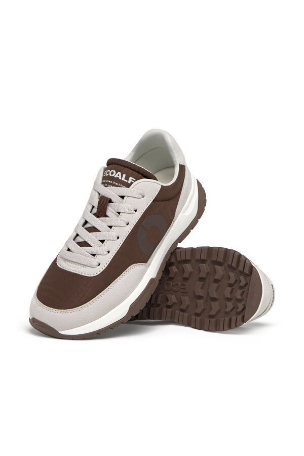 Ecoalf Zapatillas Ventura Mujer Marr&oacute;n oscuro