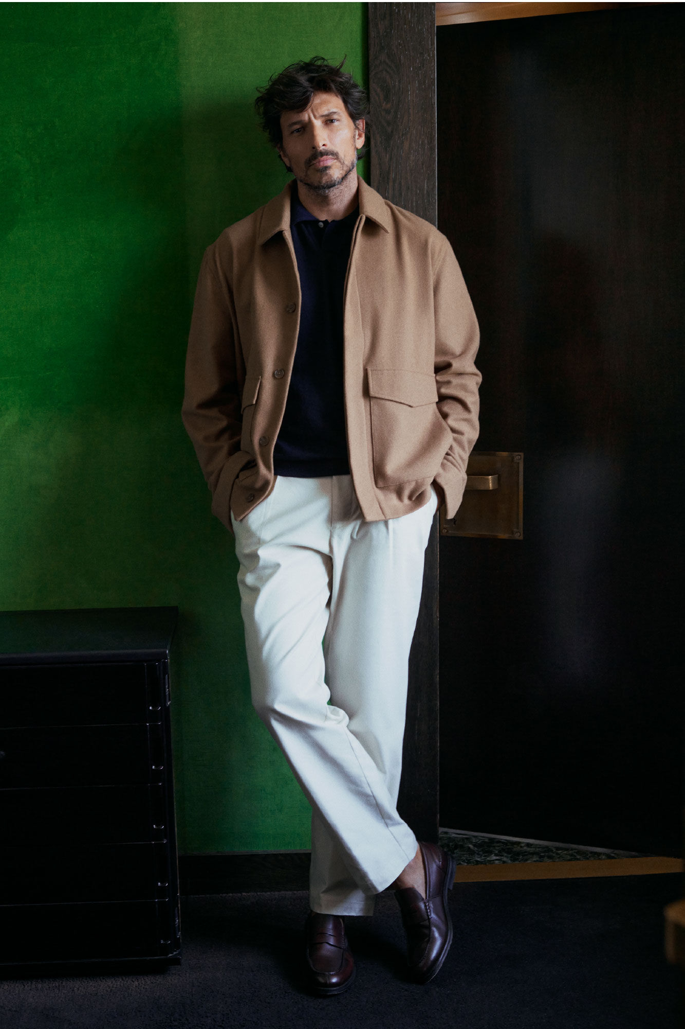 OOTO Cazadora mezcla lana