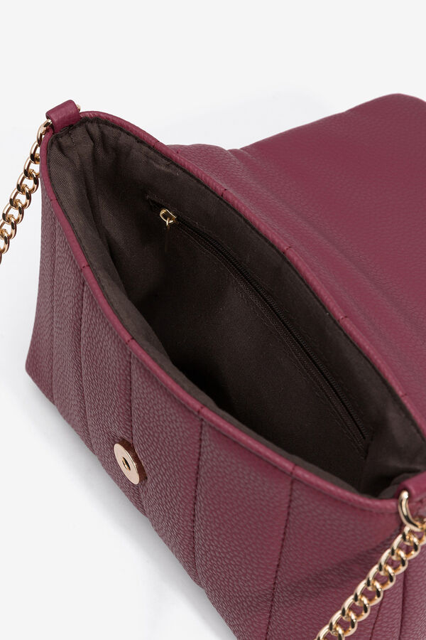 Vilanova Bolso bandolera acolchado Garnet