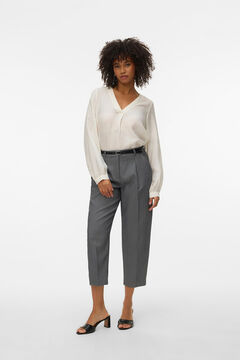Vero Moda Camisa de manga larga y cuello pico