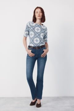 Cortefiel Camiseta cuello barco