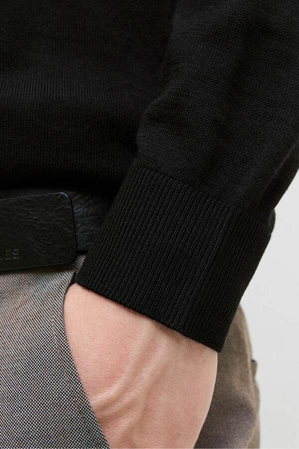 Jack & Jones Jersey polo regular fit Negro