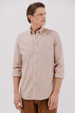 Cortefiel Camisa twill cuadros