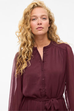 Vila Vestido corto de gasa