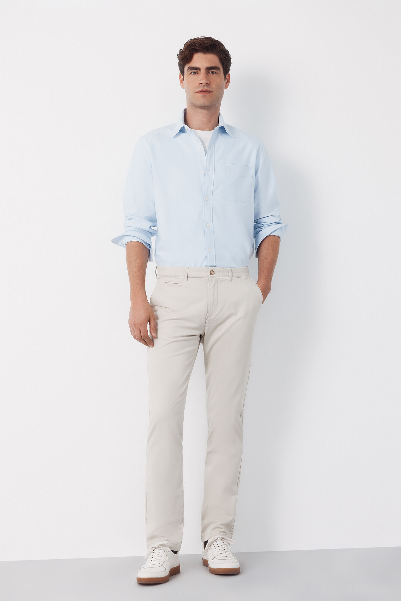 Cortefiel Pantal&oacute;n chino slim fit