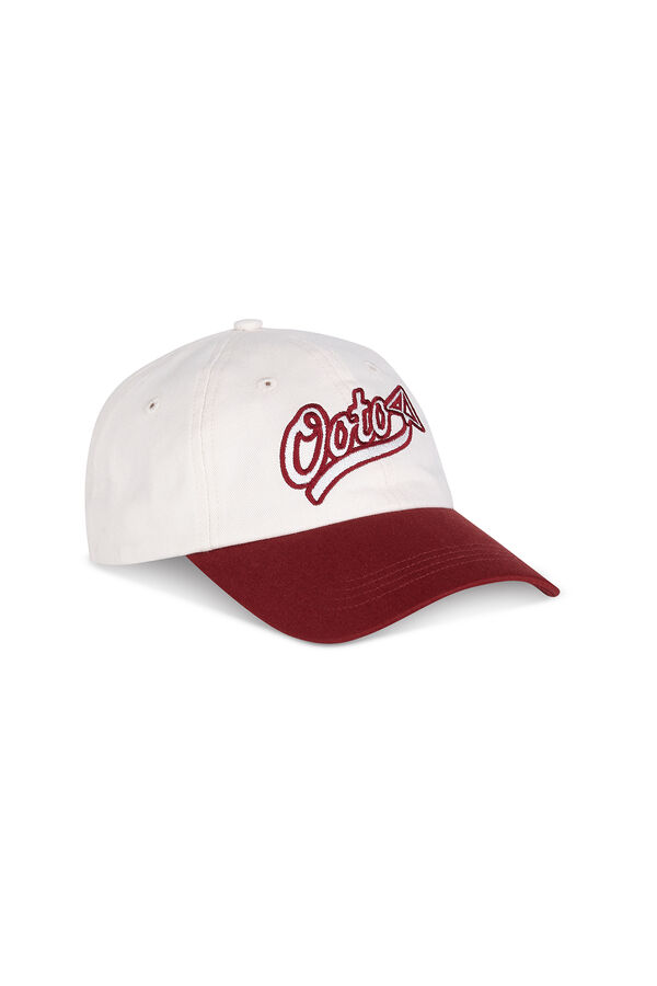 OOTO Gorra visera textil Beige
