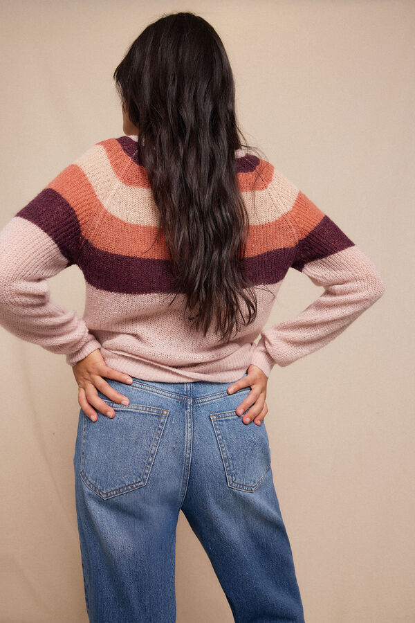 Slowlove Jersey multicolor Lila