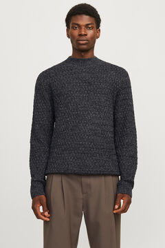 Jack & Jones Textured jumper Black