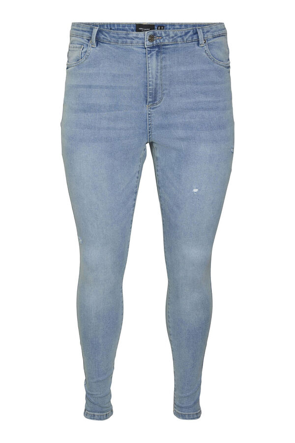 Vero Moda Curve Plus size skinny jeans Blue