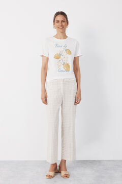 Cortefiel Pantal&oacute;n de vichy