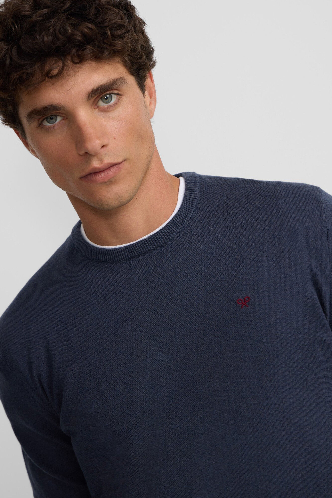 Silbon Jersey classic cuello redondo