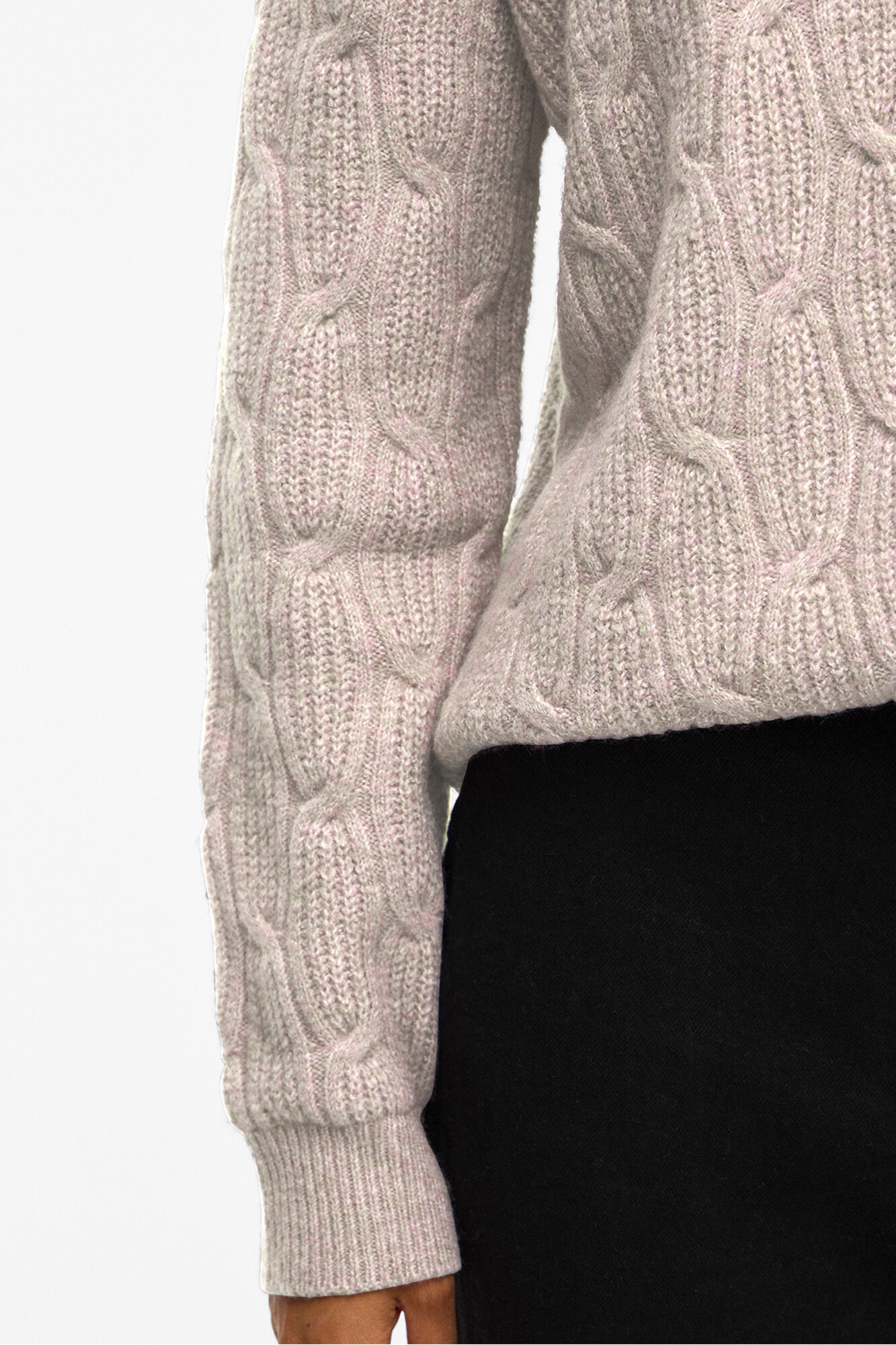 Vila Jersey de ochos con cuello redondo