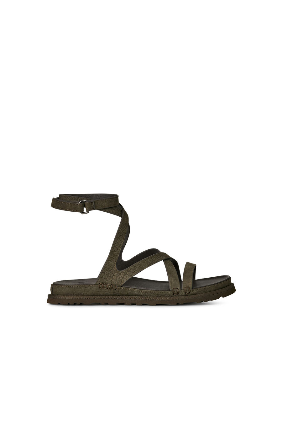 Sandalias GoldenGaze con correa al tobillo